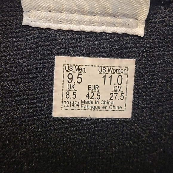 Vans Sk8-Hi Lightning Bolt Checkerboard Sneakers Mens Size 9.5 | Women's Size 11 - Picture 9 of 9